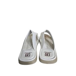 FARANZI Mens 14 D Brown 20 Slip On White Casual House Lounge Hippie Beach Sandal